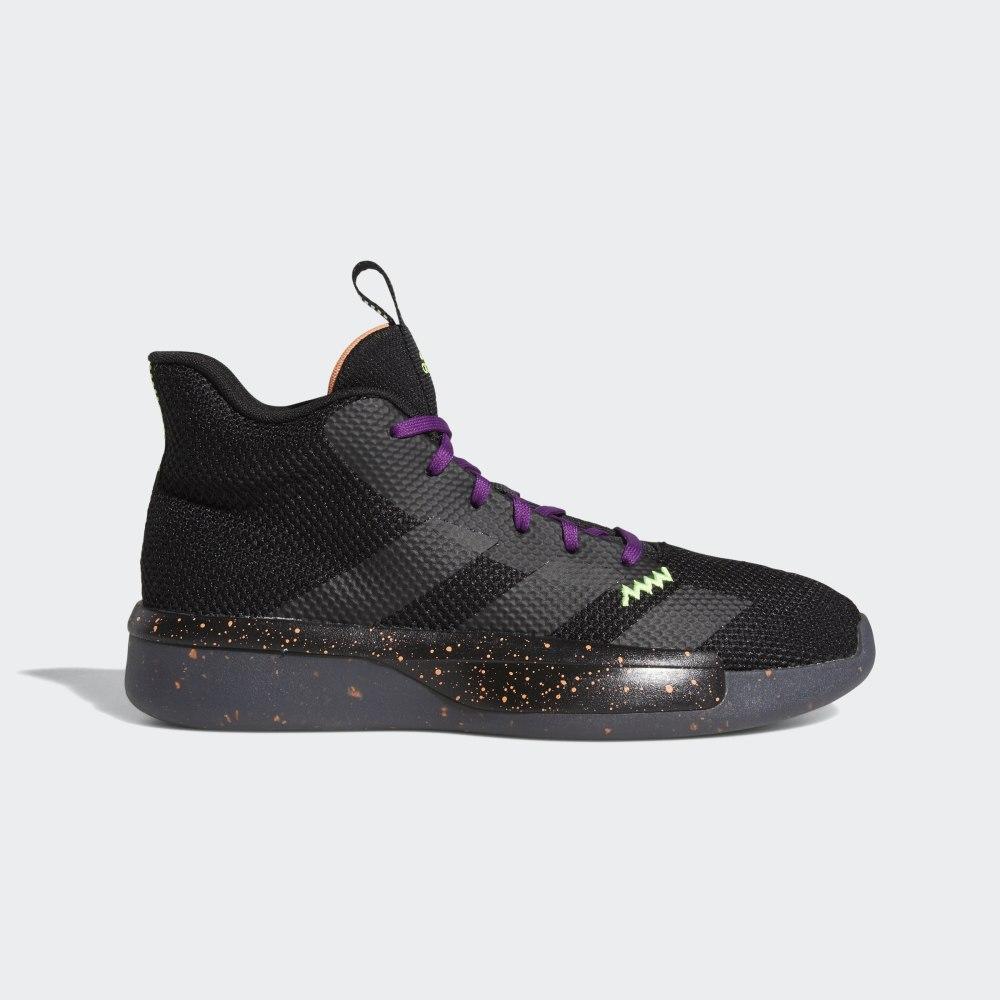Adidas Pro Next 2019 Férfi Kosárlabda Cipő Fekete/Lila Akció 367524-ZTI